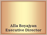 Text Box: Alla BoyajyanExecutive Director